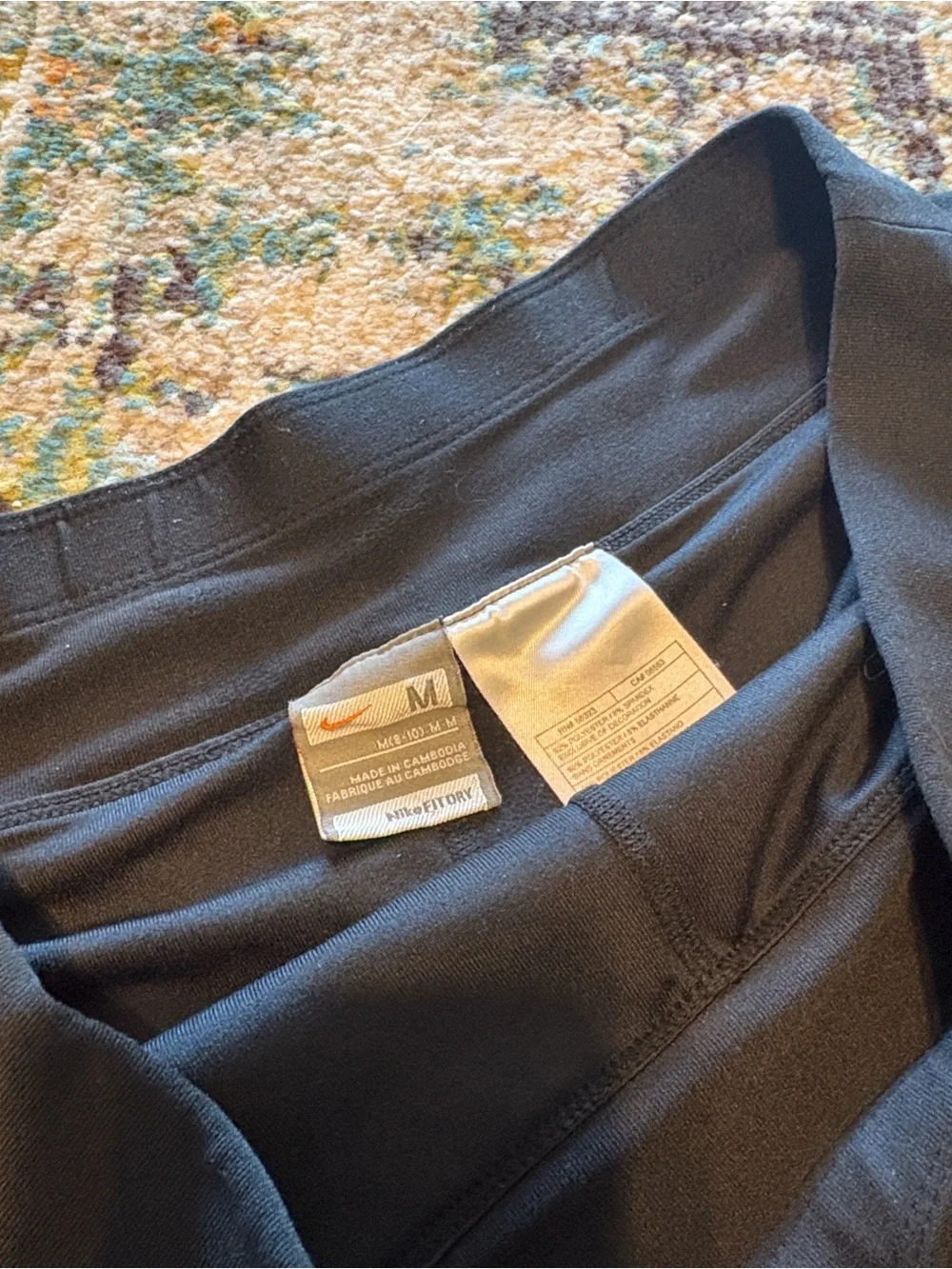 Nike Black Athletic Skort, Size Medium